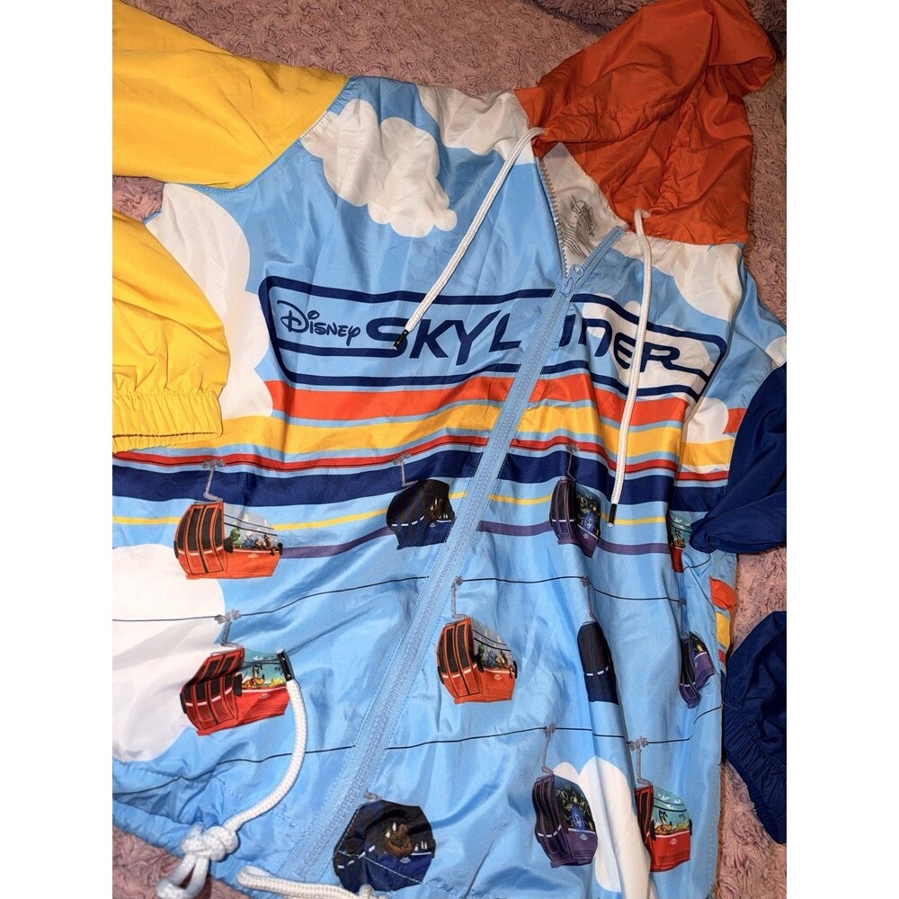 2020 Disney Parks Skyliner Windbreaker Jacket Adult Size Medium Gondola